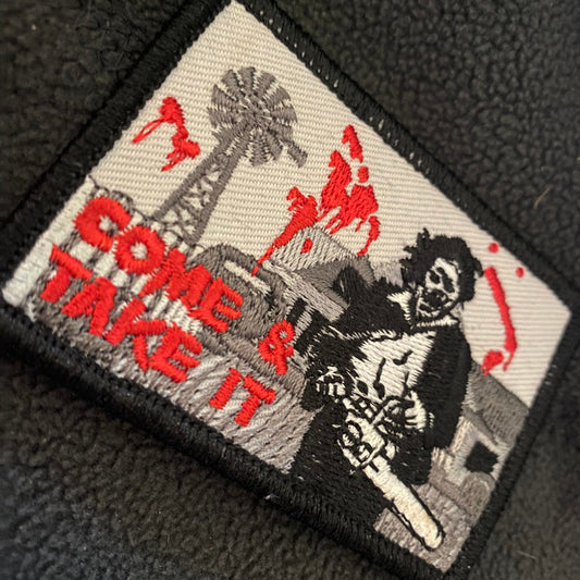 "Come and Take It" Texas Chainsaw Patch