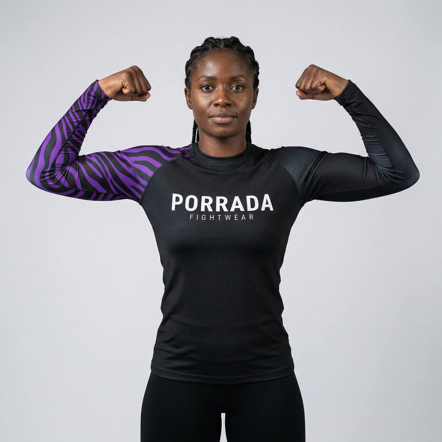 IBJJF PURPLE RANKED WOMEN RASH GUARD