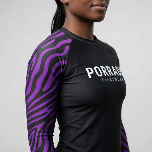 IBJJF PURPLE RANKED WOMEN RASH GUARD