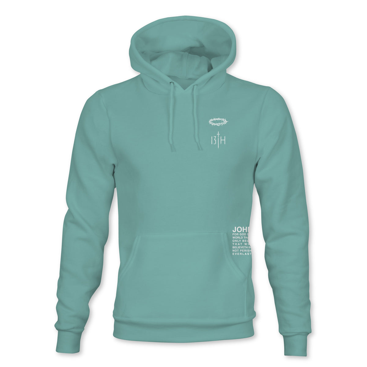 Jesus Saves Premium Hoodie - Sea Foam