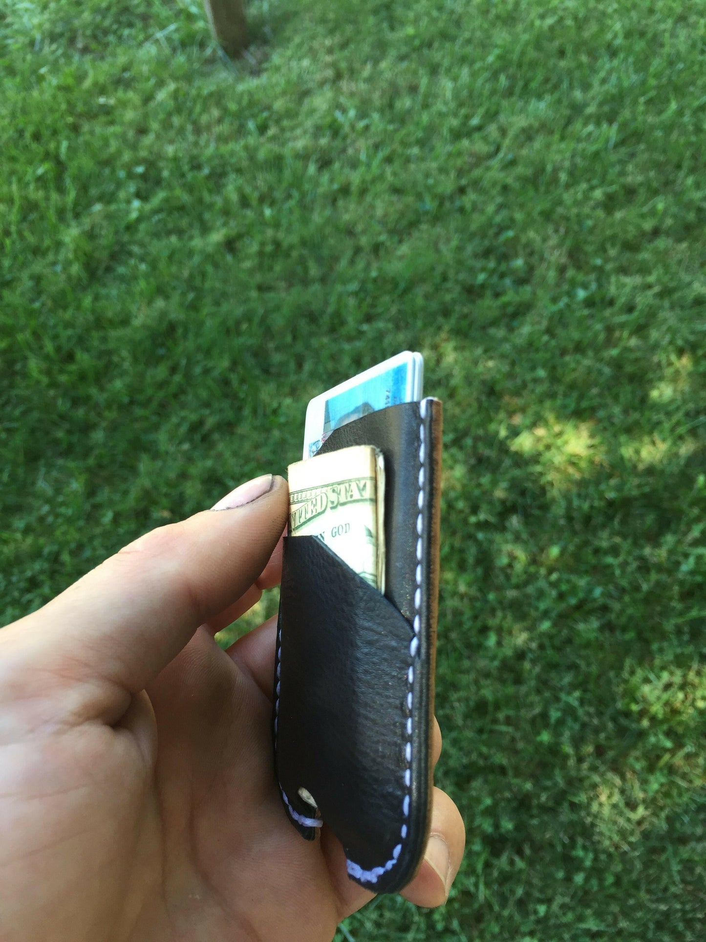 leather Lineman Card Wallet