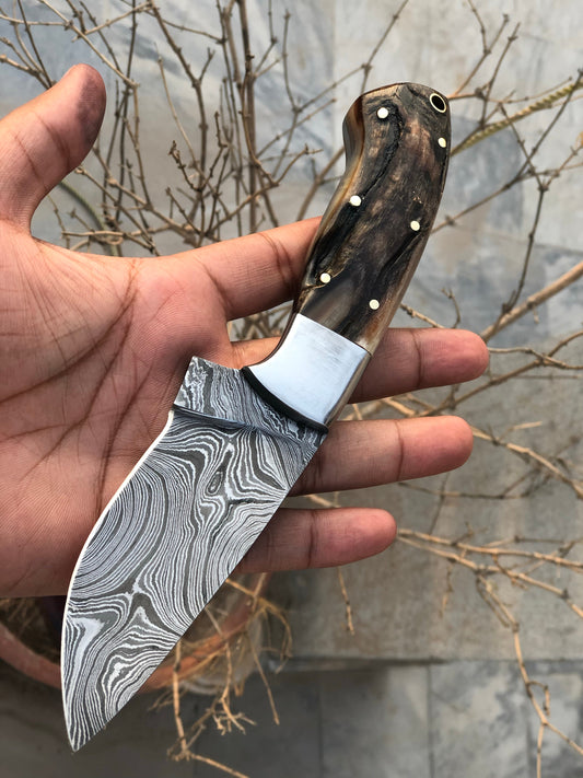 Damascus Hunting Knife