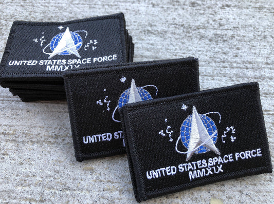 2"x3" US Space Force Tactical Patches