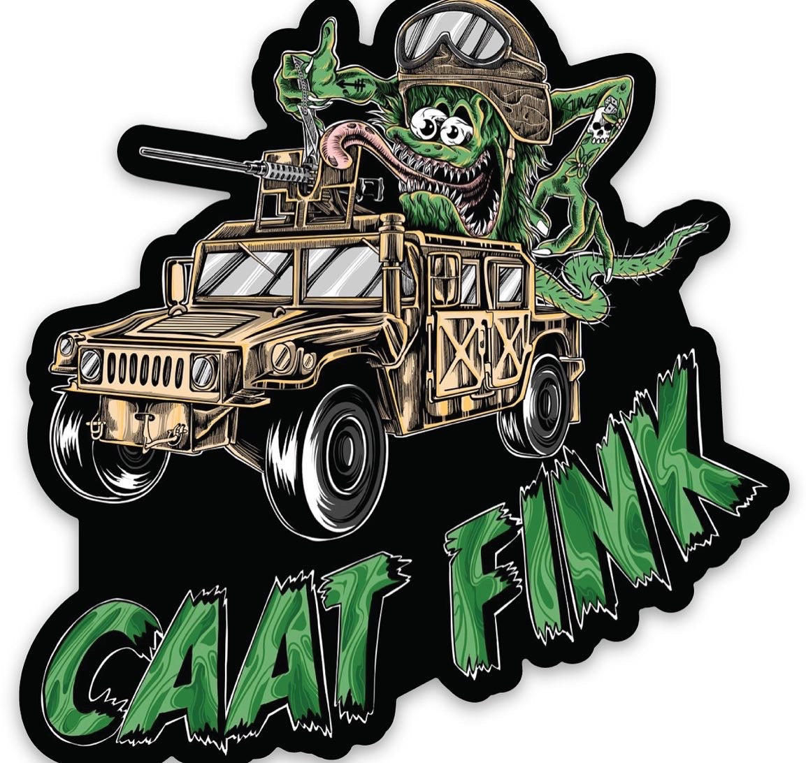 CAAT Fink Sticker