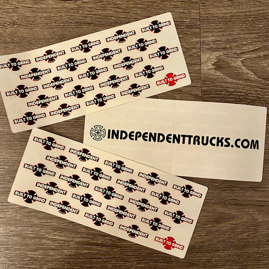 Independent LARGE Sheet VINTAGE Sticker 8.5”