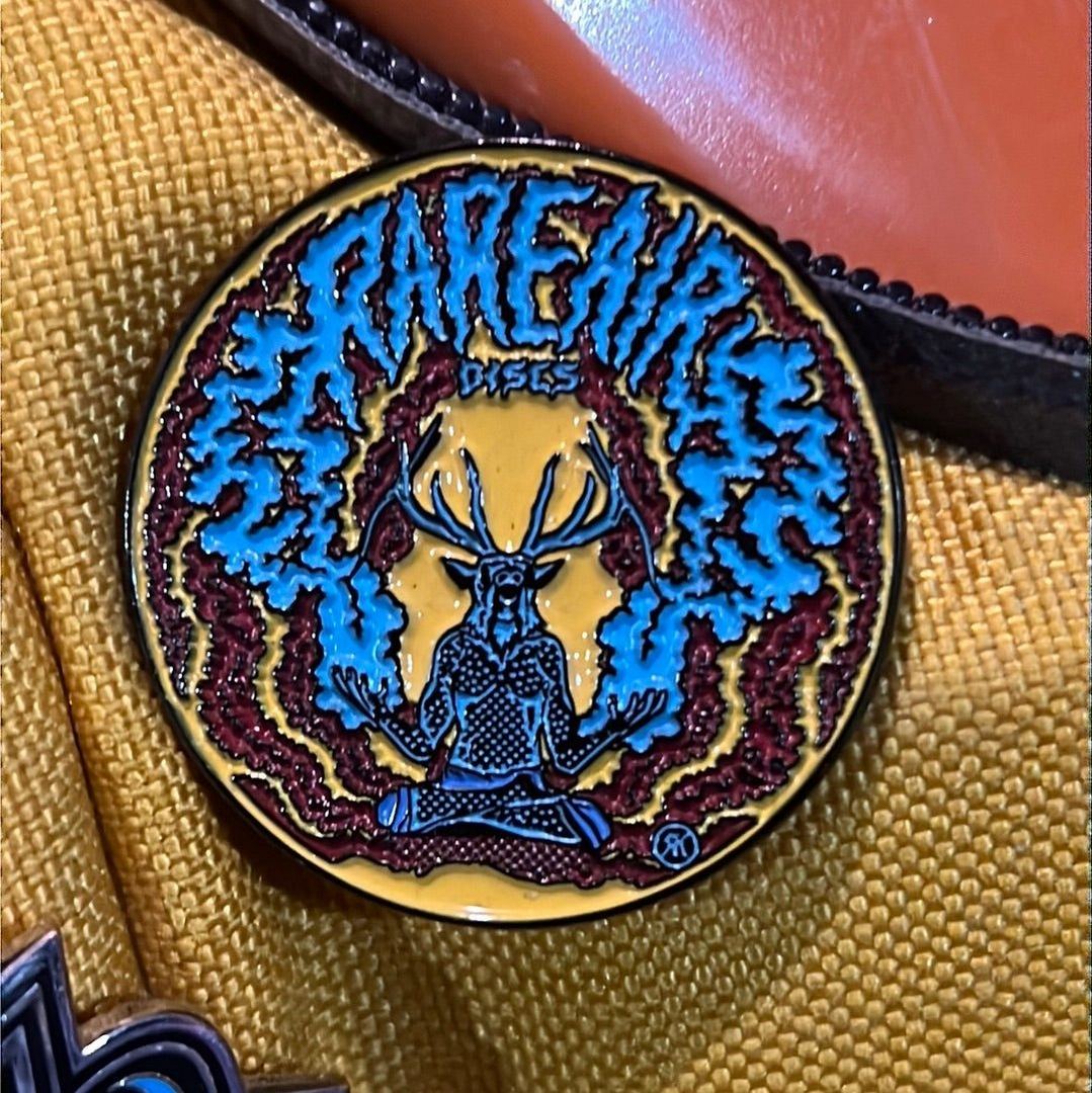 RAD Elk Man Pin (2 Color Options)