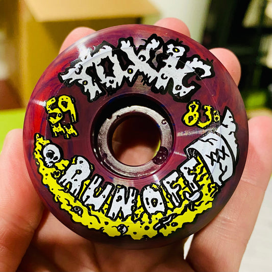 Toxic Run-Off ULTRA HARD SUPERTHANE Wheels 59mm/103A