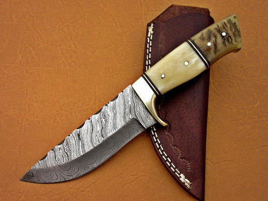 Damascus Hunting Knife