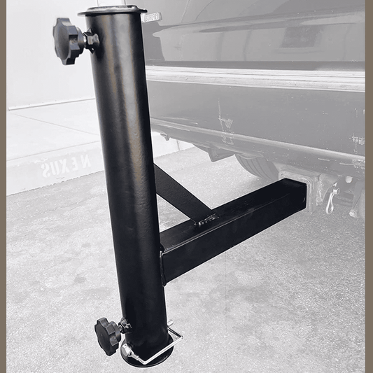 Phoenix Outrigger Hitch Mount for Flagpoles | Heavy-Duty Steel