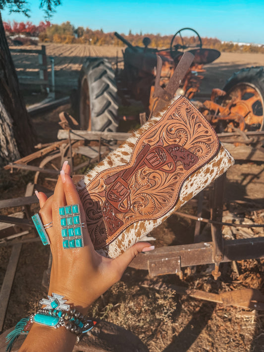 The Smoking Gun Wallet a Haute Southern Hyde by Beth Marie Exclusive