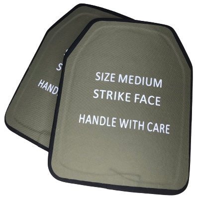 "BLACK RAMBO" LEVEL IV ARMORED VEST COMBO (LIGHTWEIGHT LEVEL IV (2) 10x12 Front/Back Ceramic PE Plates))