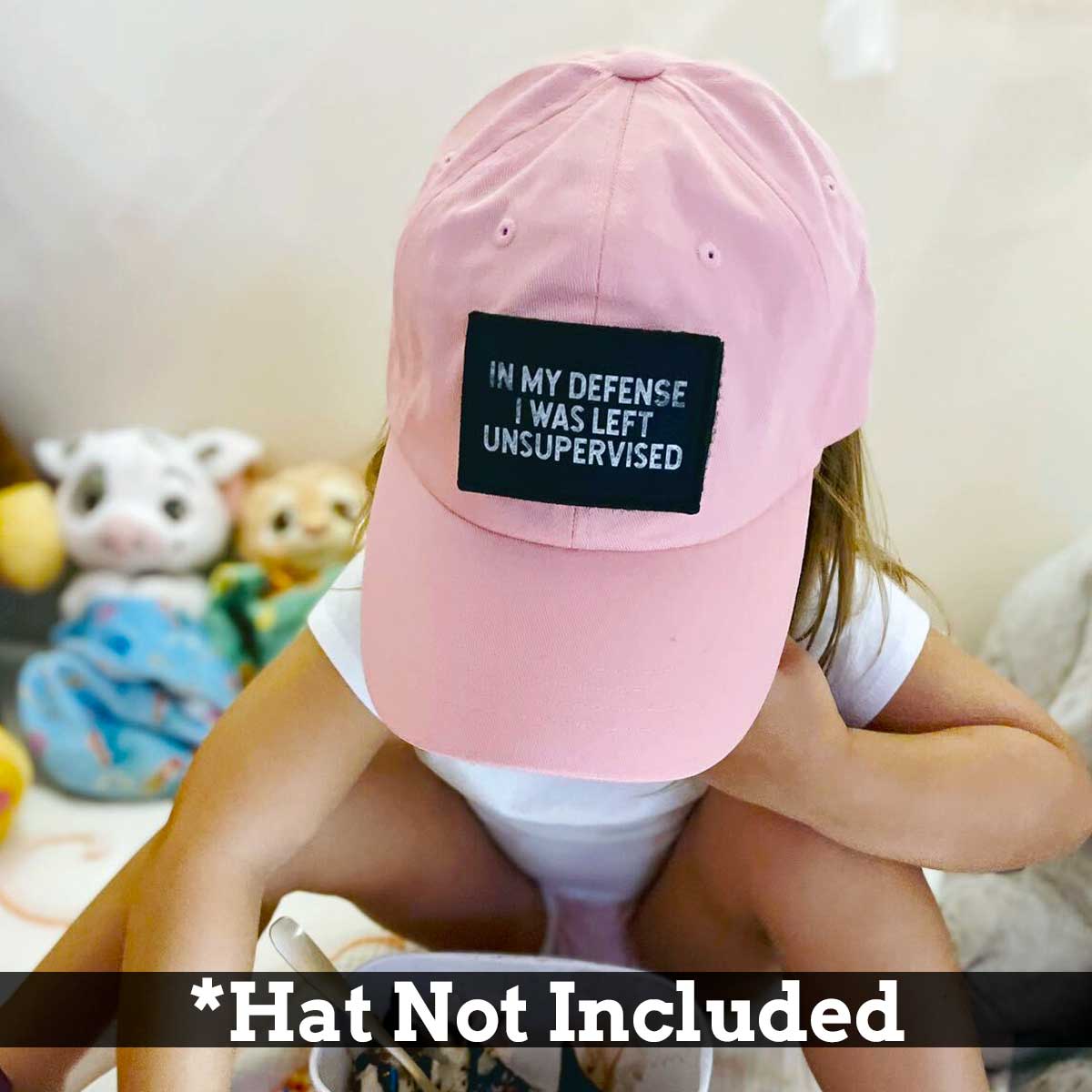 In My Defense I Was Left Unsupervised - Removable Patch