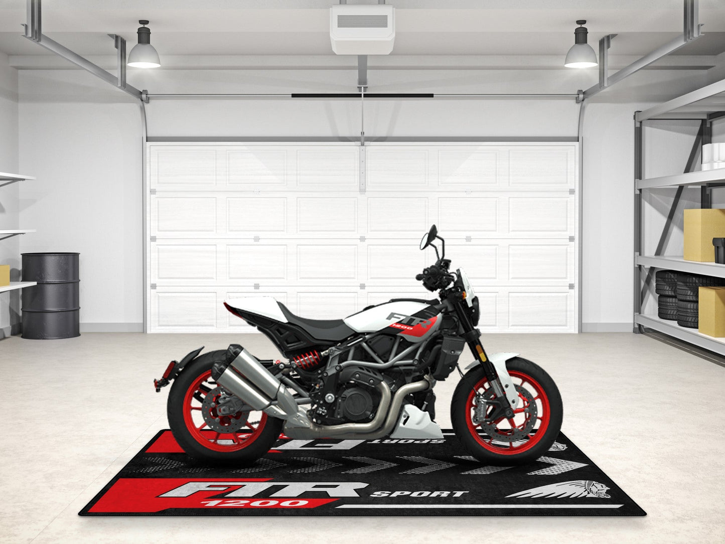 MPM Motorcycle Mat for Indian FTR Sport 1200 - MM7316