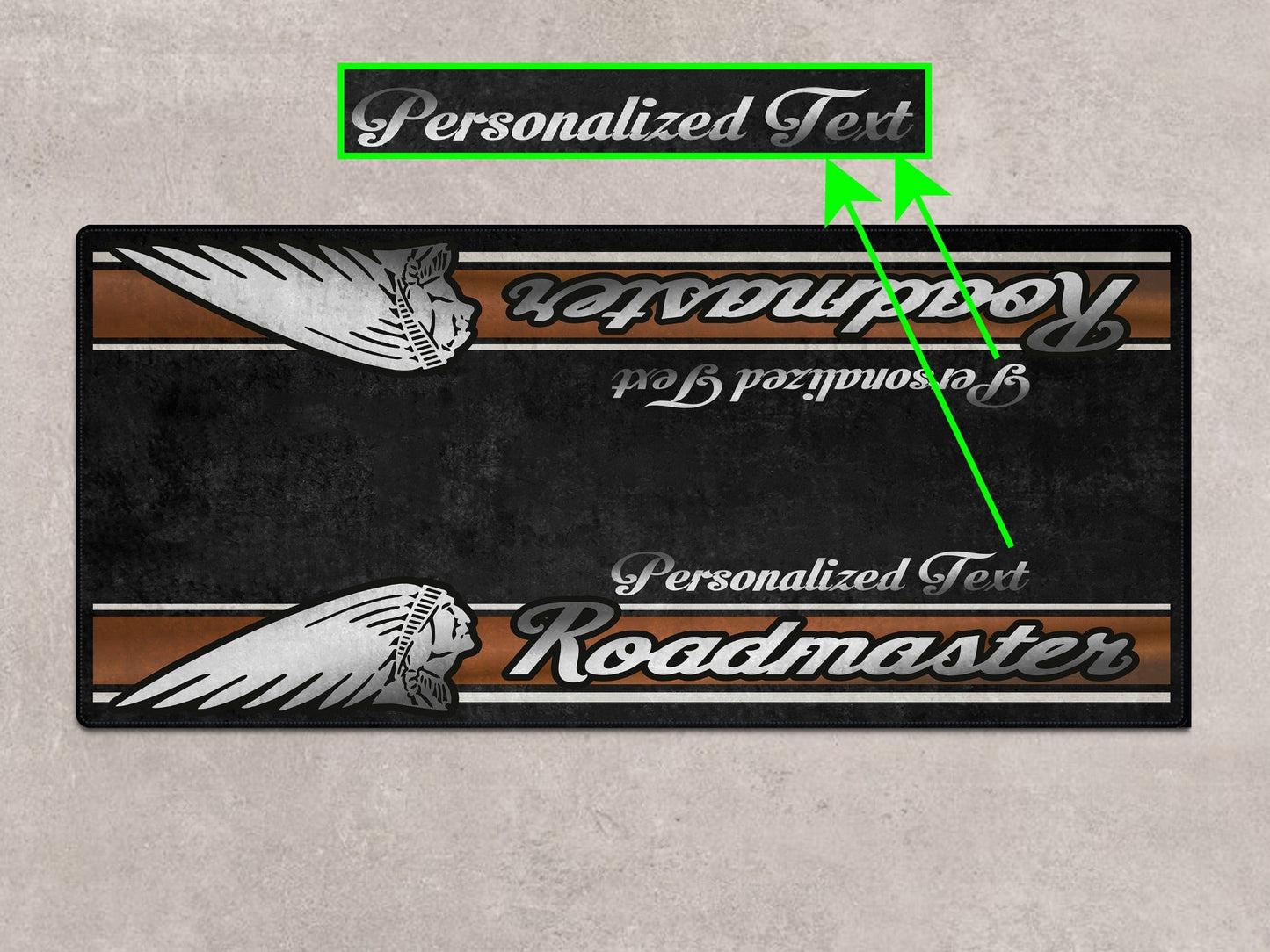 MPM Motorcycle Mat for Indian Roadmaster - MM7335