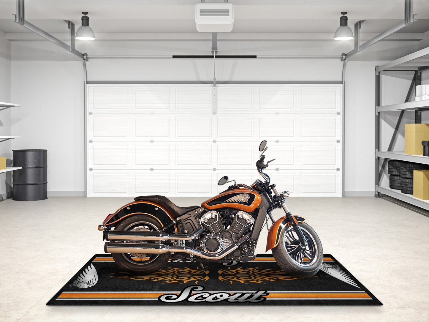 MPM Motorcycle Mat for Indian Scout - MM7323