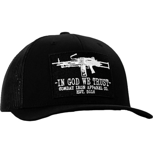 In God We Trust Patch Snapback Hat