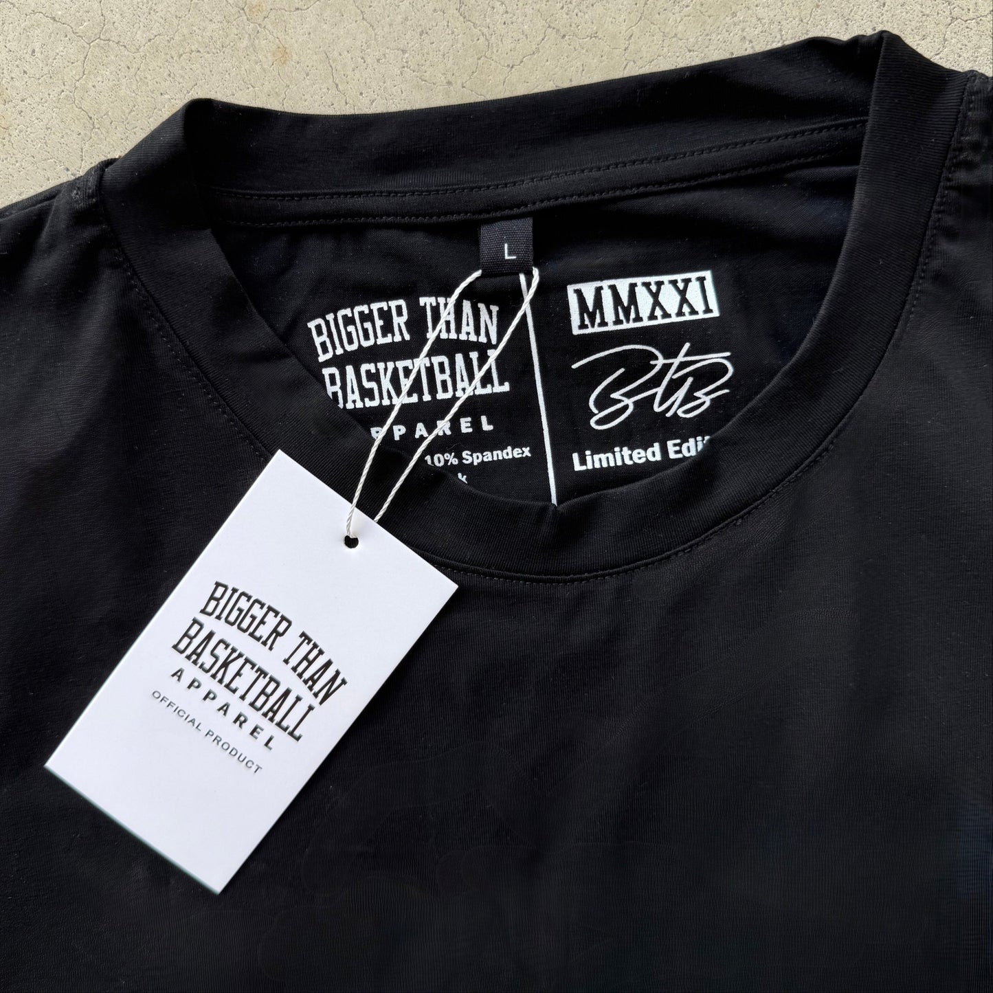 Bigger Than Basketball - T-Shirt - Black