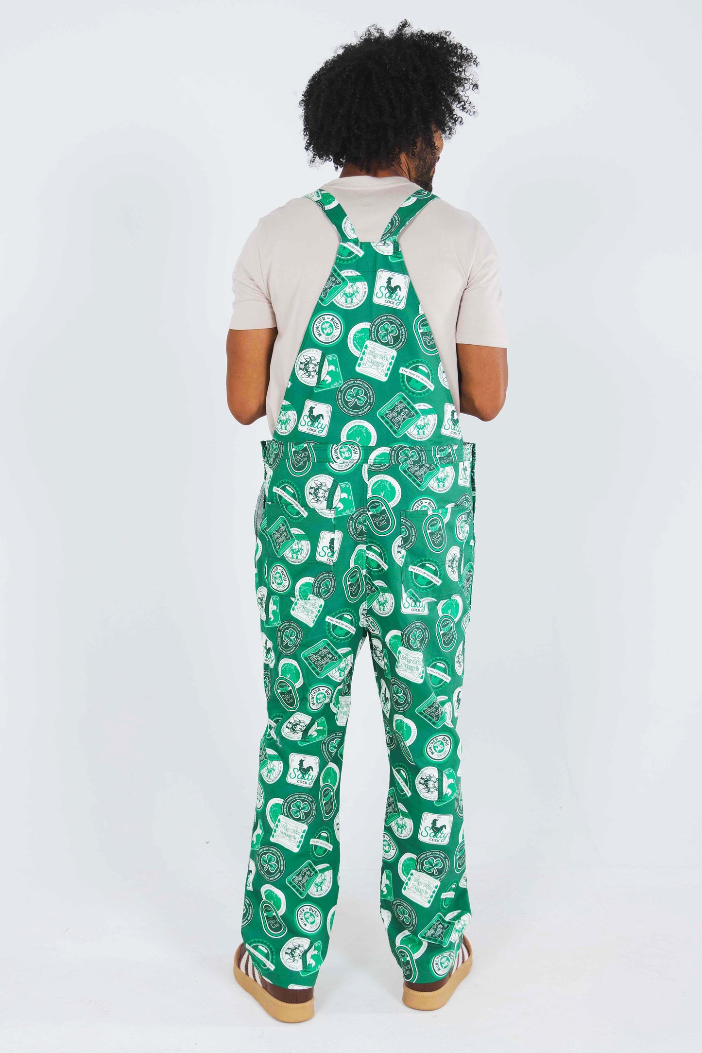 The Irish Pub | Green Irish Coasters Unisex Overalls