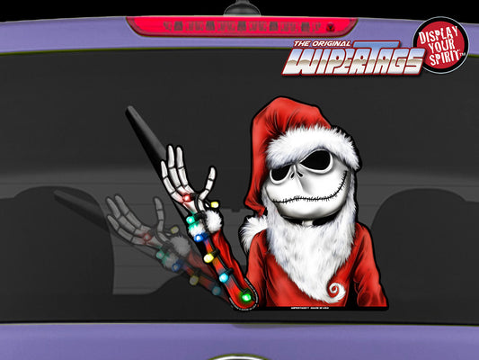 Jack Nightmare Santa Waving WiperTags