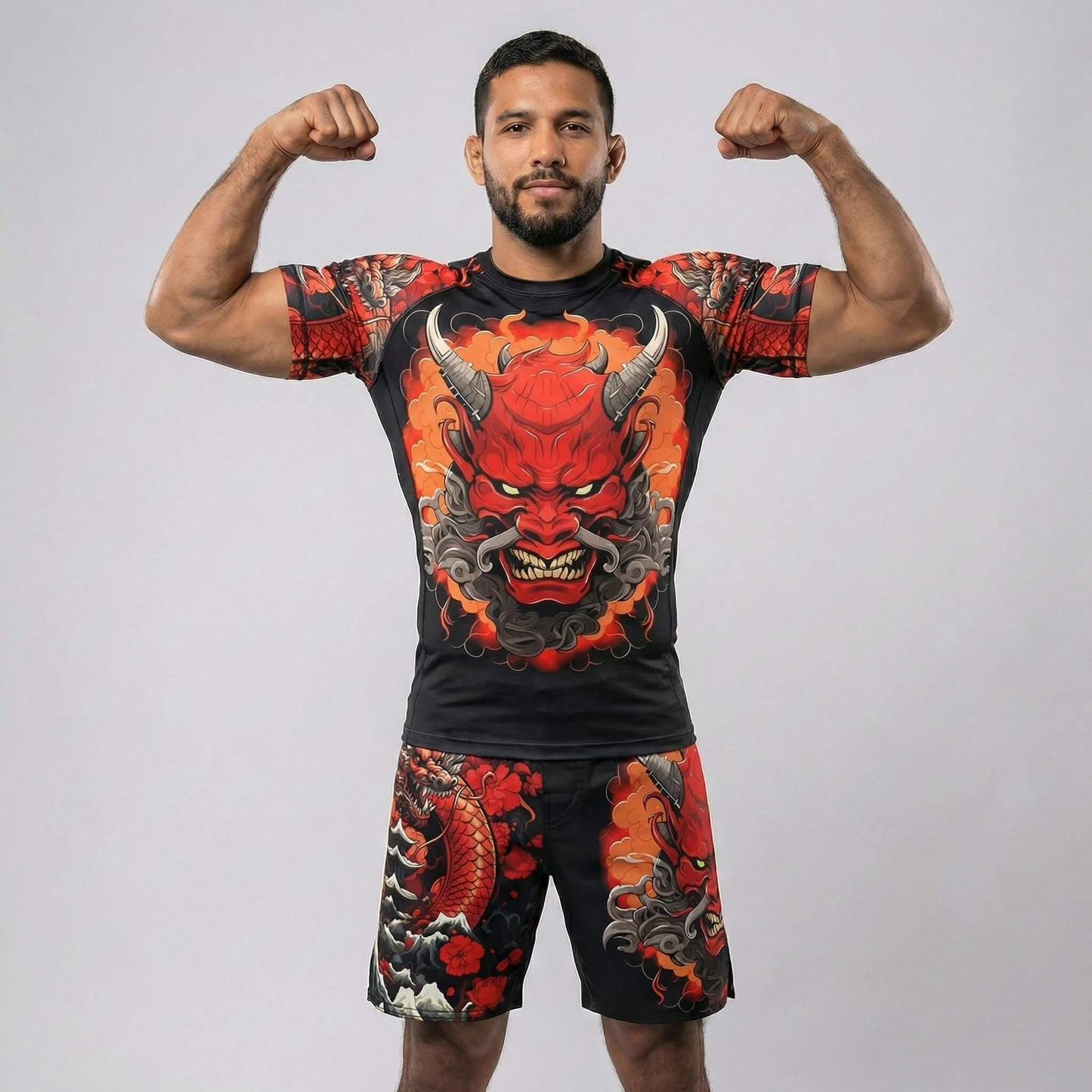 KAIDO DRAGON FIGHT SHORTS