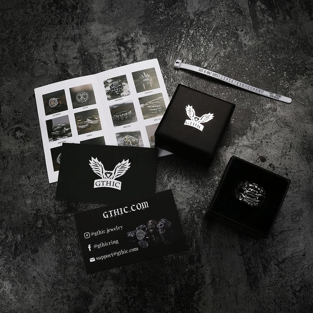 Japanese Demon Stainless Steel Beast Ring