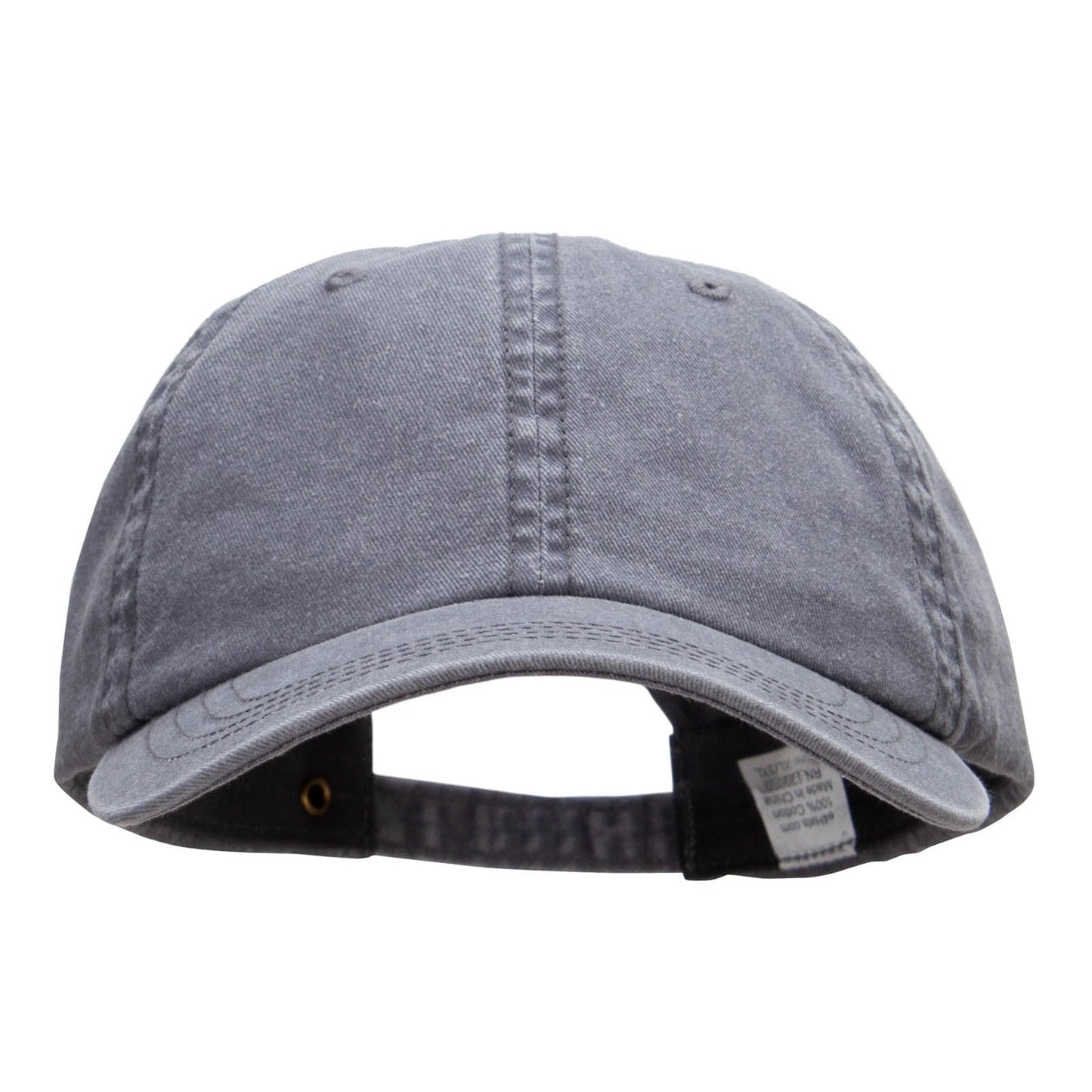 Big Size Washed Pigment Dyed Cap