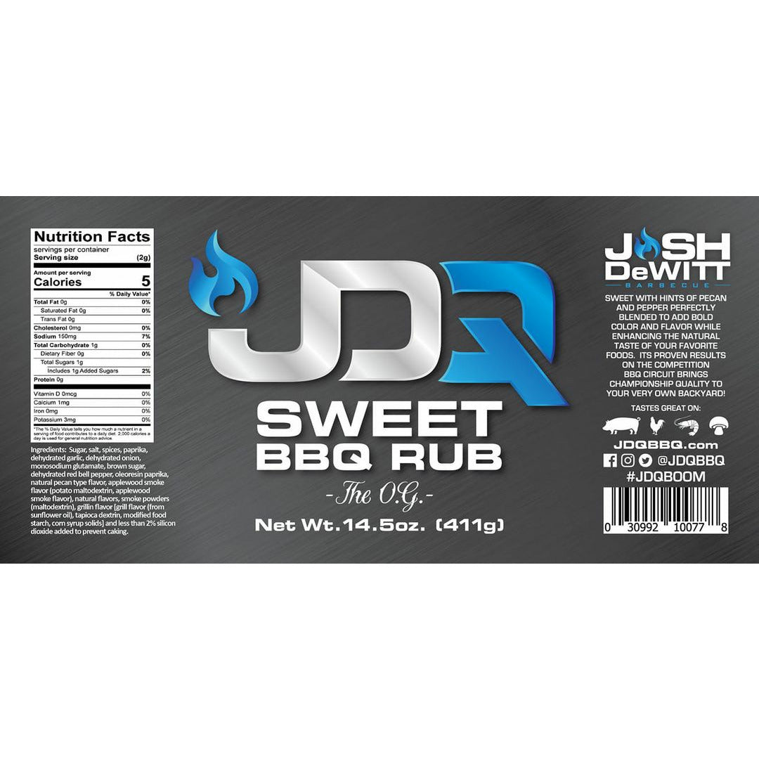 JDQ Sweet BBQ Rub
