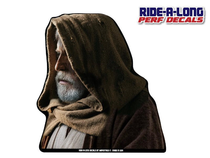 *NEW* Jedi in Cloak *RIDE A LONG* Perforated Decal
