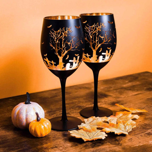 Halloween Wine Glasses