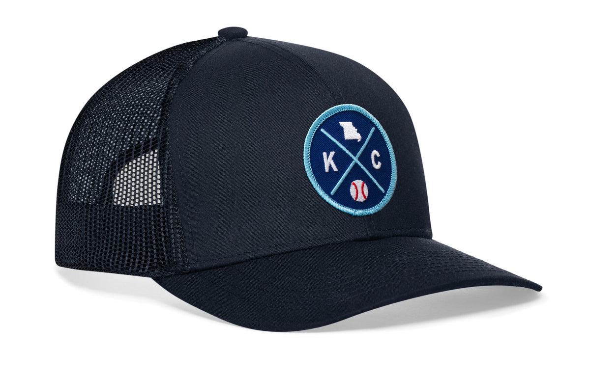 Kansas City Baseball Trucker Hat | KC X Snapback
