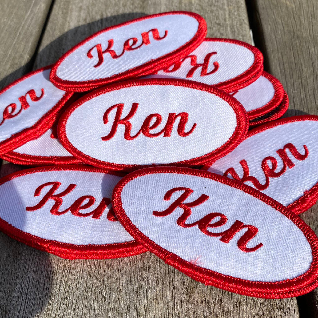 "Ken" morale patch - 1 1/2" x 3"