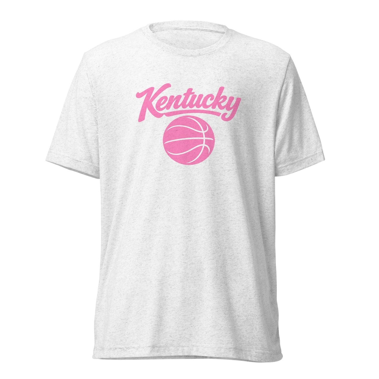 Kentucky Script Basketball T-Shirt | Pink Design | Elite Tri-Blend