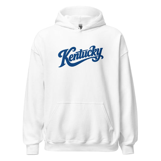 Kentucky Script Embroidered Hoodie | Bluegrass Heritage Pullover