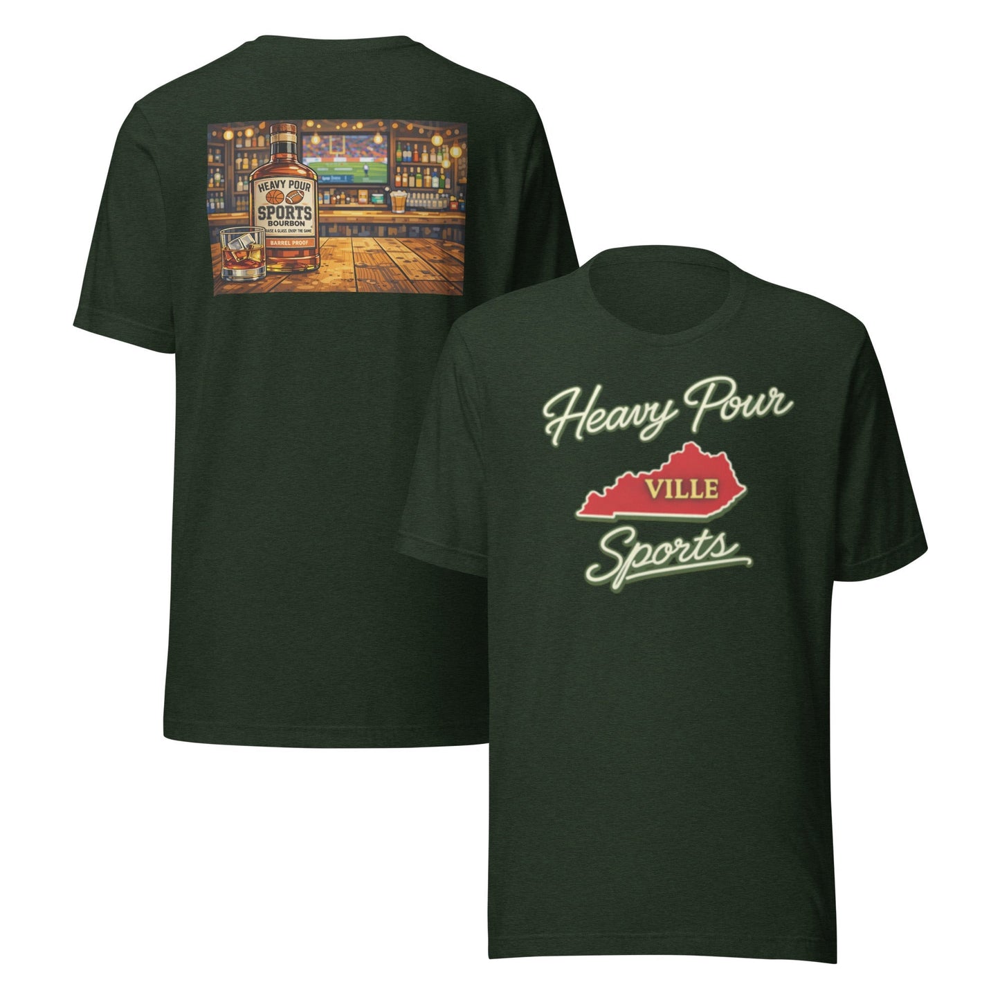 Kentucky Sports T-Shirt | Heavy Pour Ville Design | Classic Cotton