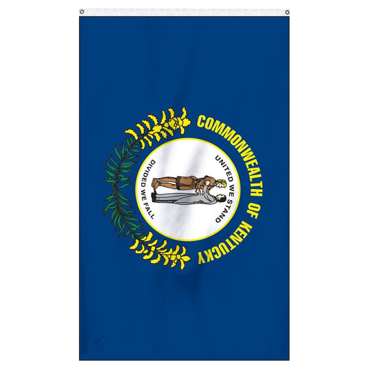 Kentucky State Flag 3x5 - Nylon Outdoor Flag Made in America