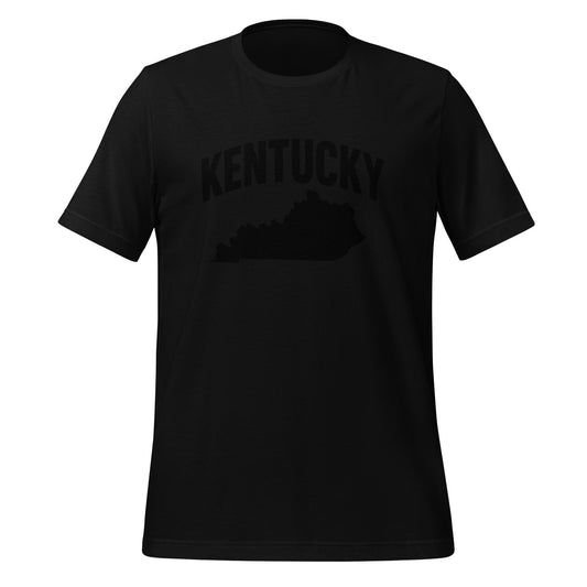 Kentucky State Silhouette T-Shirt | Bold Midnight Cotton Tee | Classic