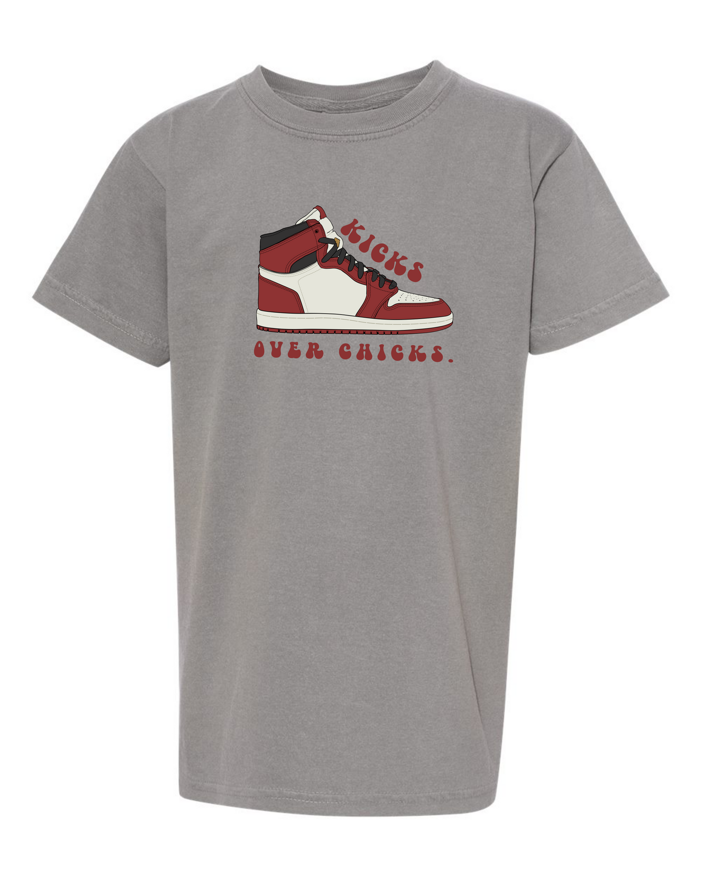 Kicks Over Chicks Youth T-Shirt