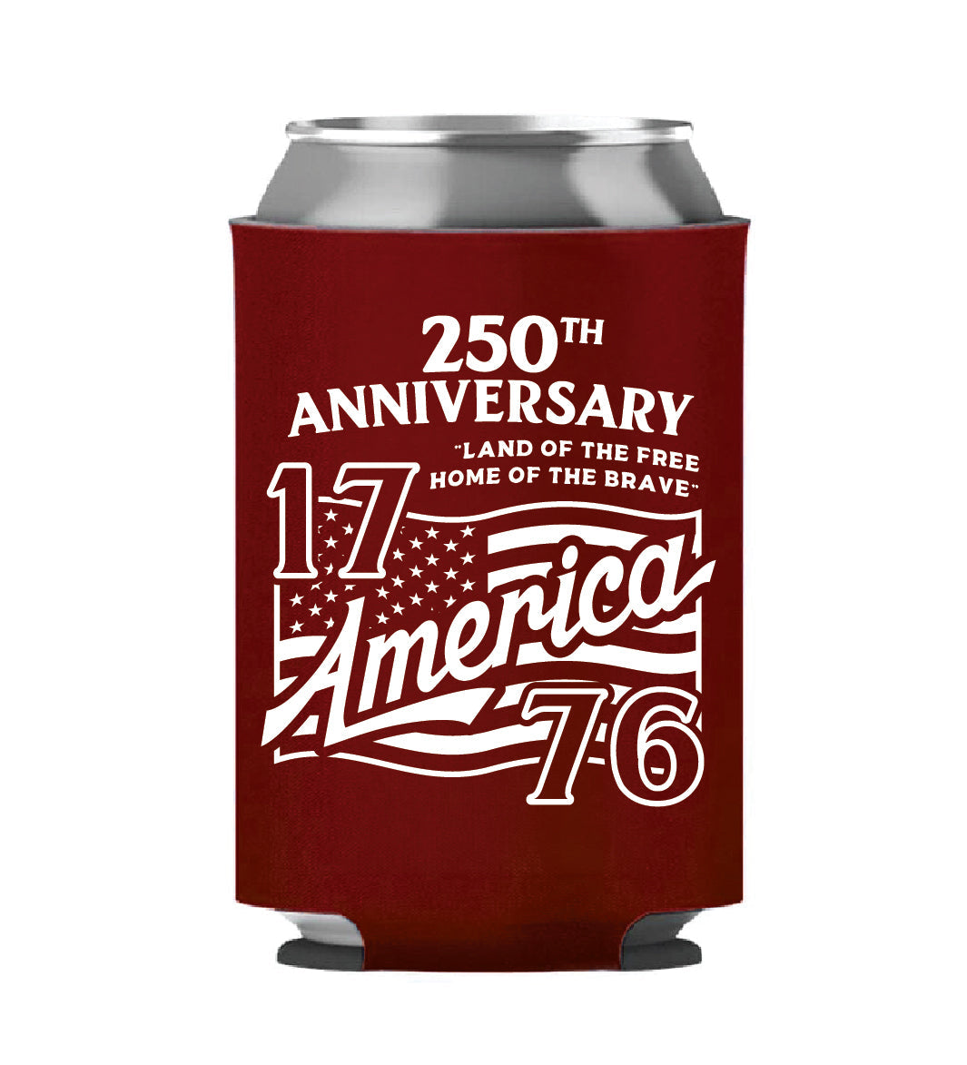 250th Anniversary Red Koozie - 4698