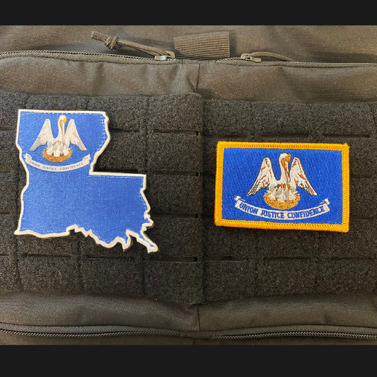 Louisiana Tactical Patch - Die-Cut