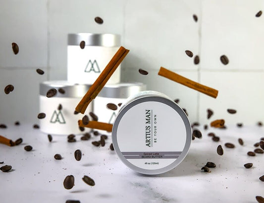 Spiced Latte Beard Butter – Coffee, Spice, and Vanilla Beard Conditioner (4 oz)