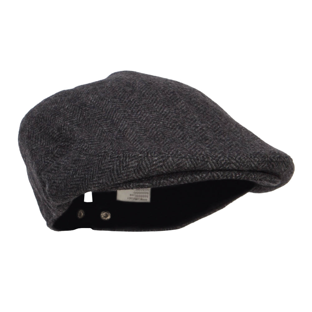 Men's Adjustable Wool Blend Ivy Cap