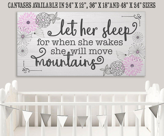 Let Her Sleep - Canvas