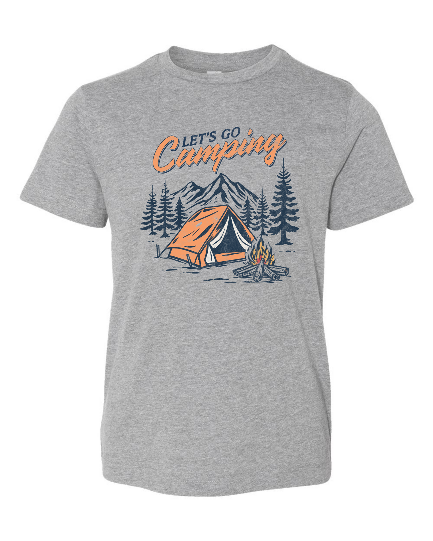 Let's Go Camping Youth T-Shirt