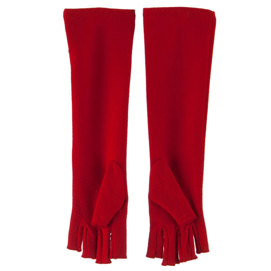 Long Fingerless Beaded Glove