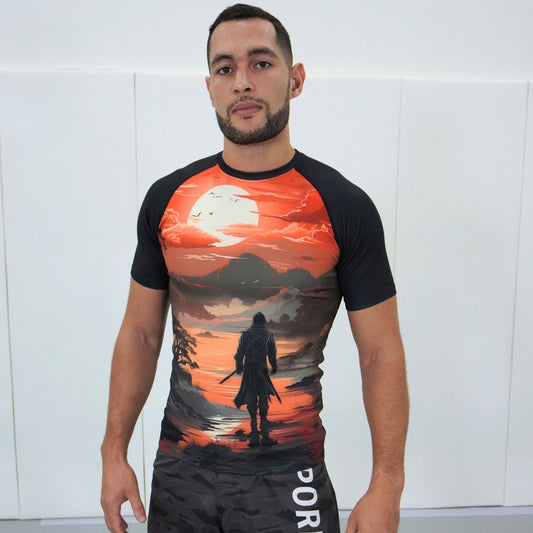 THE LOST WARRIOR RASH GUARD