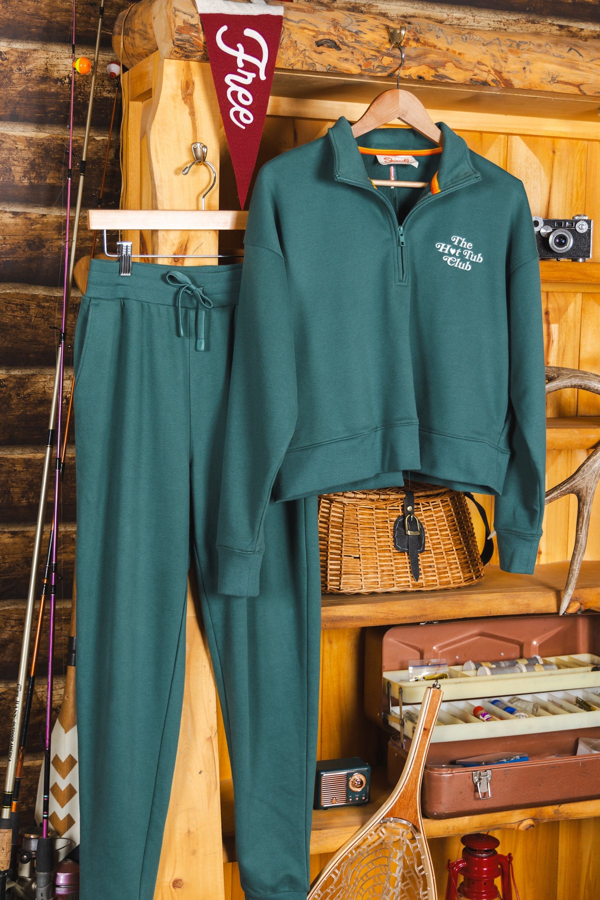 The Spruced Up | Green Sexy Terry™ Women’s Lounge Joggers