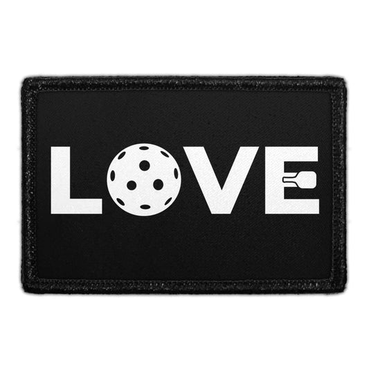 Love - Pickleball - Removable Patch