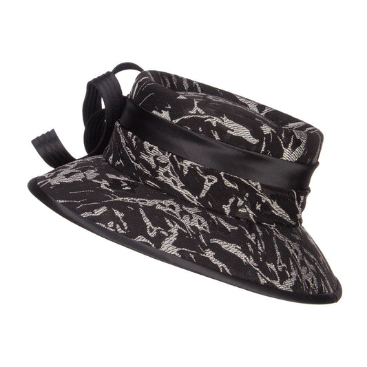 Telescope Crown Fashion Organza Hat