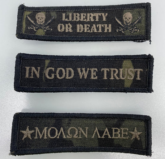 MULTICAM-BLACK Camouflage Tactical Patch Collection