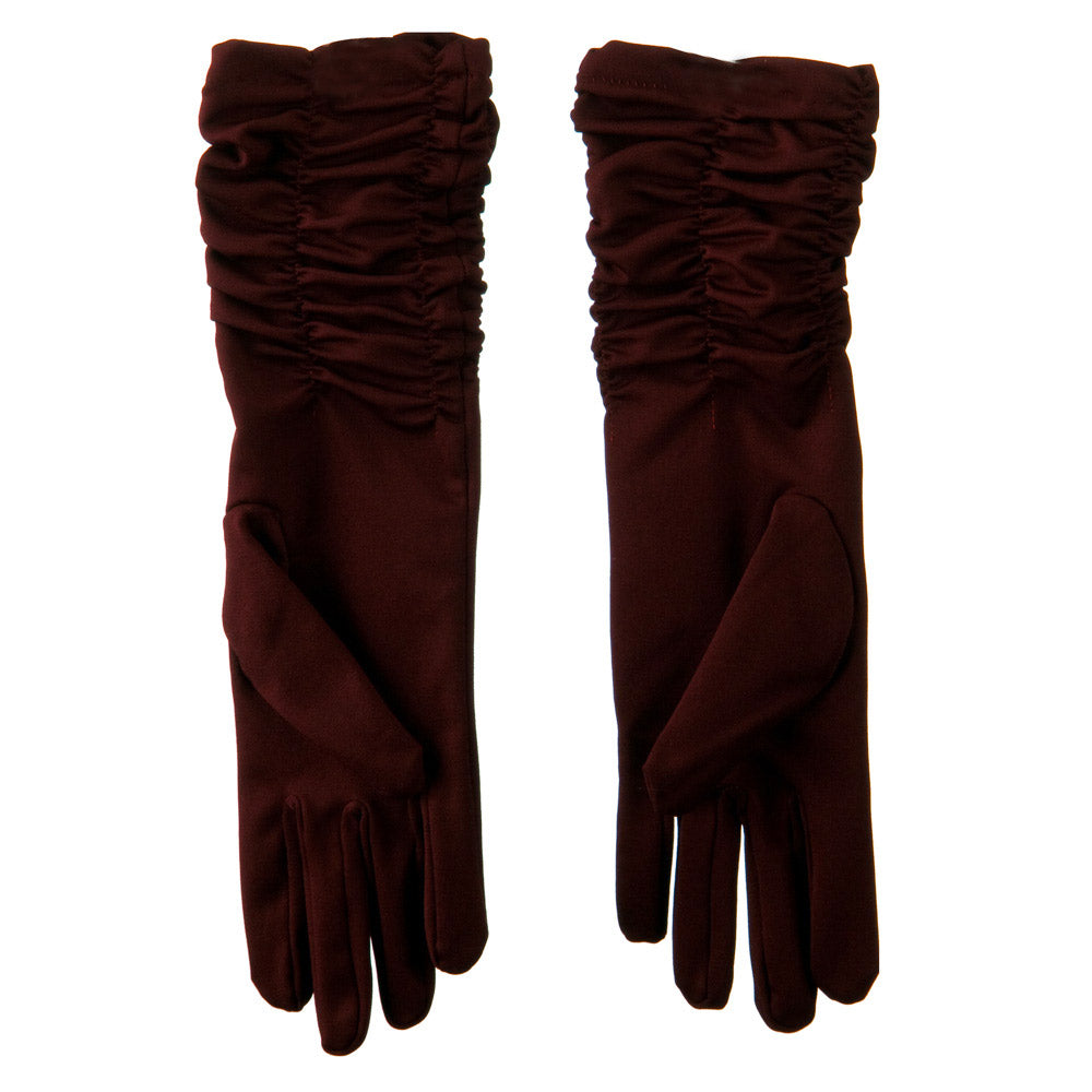 Mid Arm Length Shiny Glove